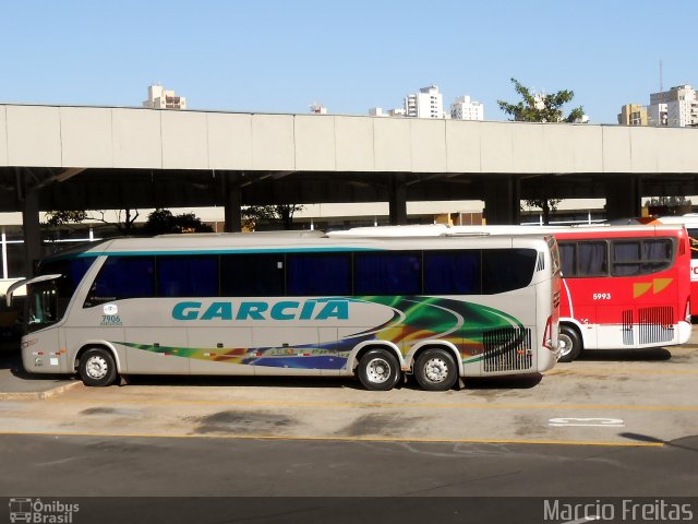 Viação Garcia 7906 na cidade de Ribeirão Preto, São Paulo, Brasil, por Marcio Freitas. Número da foto: #1961084.