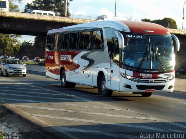 Viação Serro 27613 na cidade de Belo Horizonte, Minas Gerais, Brasil, por Adão Raimundo Marcelino. Número da foto: #2000695.
