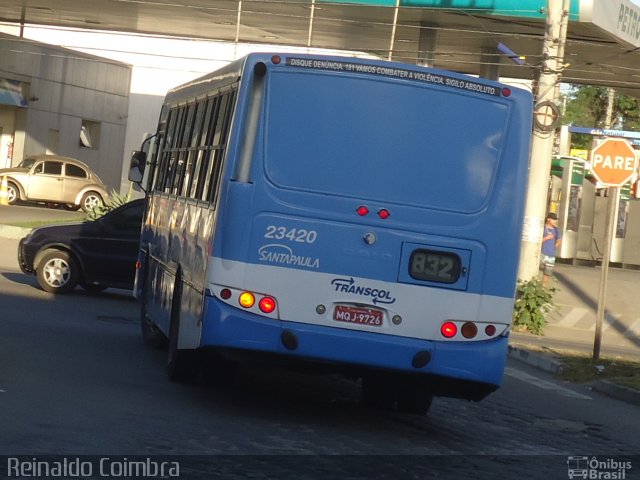 Expresso Santa Paula 23420 na cidade de Serra, Espírito Santo, Brasil, por Reinaldo Coimbra. Número da foto: #2000669.
