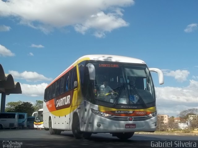 Saritur - Santa Rita Transporte Urbano e Rodoviário 30550 na cidade de Montes Claros, Minas Gerais, Brasil, por Gabriel Silveira. Número da foto: #1999858.