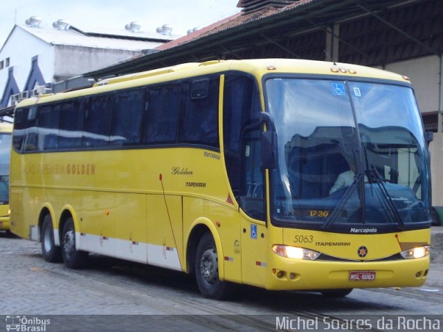 Viação Itapemirim 5063 na cidade de Rio de Janeiro, Rio de Janeiro, Brasil, por Michel Soares da Rocha. ID da foto: 2000900.