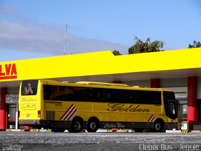 Viação Itapemirim 45253 na cidade de Jequié, Bahia, Brasil, por Cleber Bus. Número da foto: #1999735.
