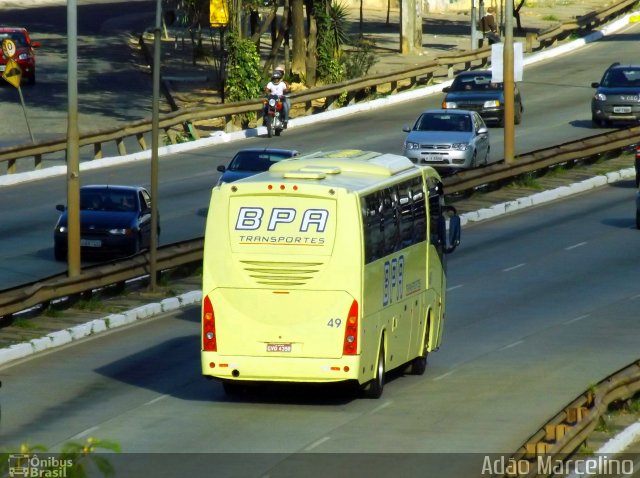 BPA Transportes 49 na cidade de Belo Horizonte, Minas Gerais, Brasil, por Adão Raimundo Marcelino. ID da foto: 2000636.