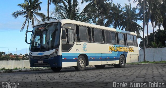 Expresso Palmeirense 0710 na cidade de Maceió, Alagoas, Brasil, por Daniel Nunes Tobias. Número da foto: #2000891.