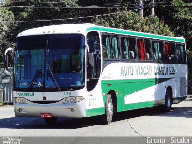 Auto Viação Cambuí 134 na cidade de São Paulo, São Paulo, Brasil, por Bruno   Studer. Número da foto: #2002369.