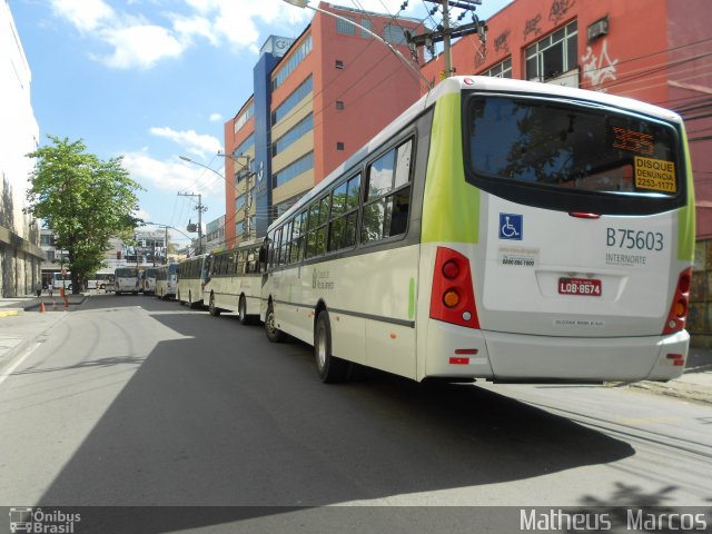 Viação Madureira Candelária B75603 na cidade de Rio de Janeiro, Rio de Janeiro, Brasil, por Matheus  Marcos. ID da foto: 2002232.