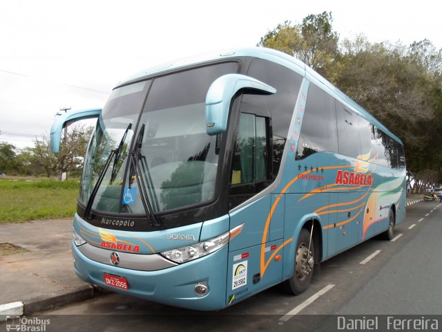 Asabela Transportes e Turismo 2055 na cidade de Feira de Santana, Bahia, Brasil, por Daniel  Ferreira. Número da foto: #2002785.