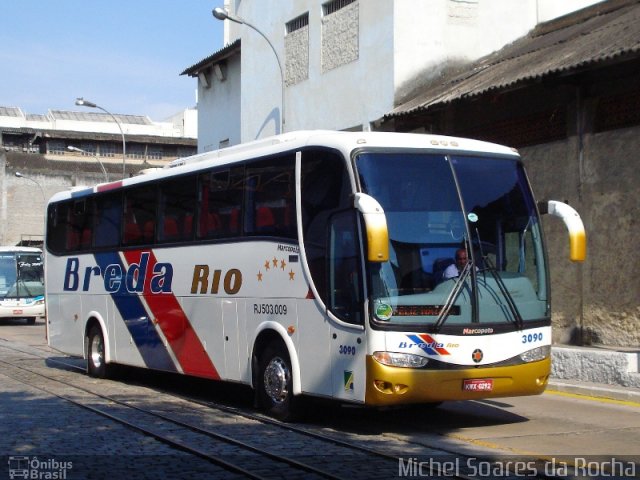 Breda Rio 3090 na cidade de Rio de Janeiro, Rio de Janeiro, Brasil, por Michel Soares da Rocha. Número da foto: #2002953.