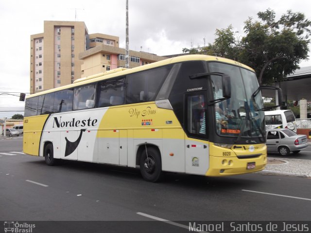 Viação Nordeste 8020 na cidade de Fortaleza, Ceará, Brasil, por Manoel  Santos de Jesus. Número da foto: #2002829.