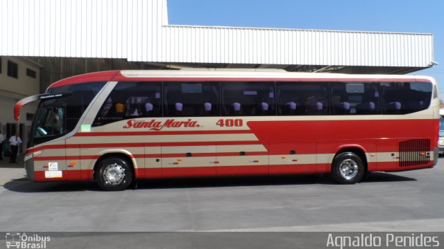 Santa Maria Fretamento e Turismo > Transportes Santa Maria(SP) 400 na cidade de São Bernardo do Campo, São Paulo, Brasil, por Agnaldo Penides. Número da foto: #2002992.