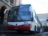 Viação São Cristóvão 1610 na cidade de Belo Horizonte, Minas Gerais, Brasil, por Victor Gomes Alves. Número da foto: #:id.