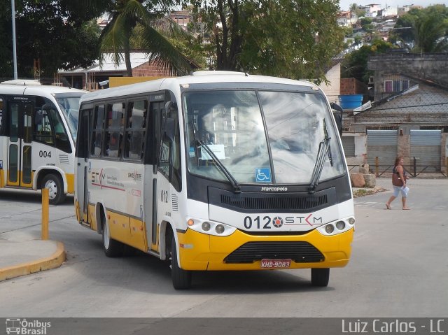 STCM - Sistema de Transporte Complementar do Munícipio de Olinda 012 na cidade de Olinda, Pernambuco, Brasil, por Luiz Carlos de Santana. Número da foto: #2003964.