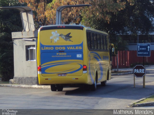 Viação Lírio dos Vales 7400 na cidade de Vitória, Espírito Santo, Brasil, por Matheus Mendes. ID da foto: 2003154.