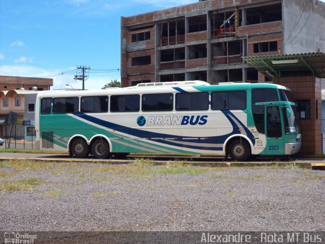 Brantur > Branbus > Viação Pato Branco 2303 na cidade de Cascavel, Paraná, Brasil, por Alexandre Rodrigo. Número da foto: #2004808.