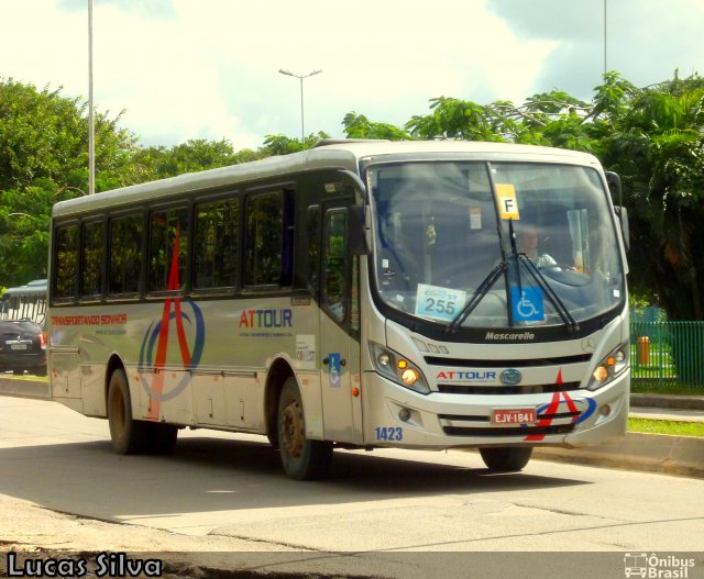AT Tour - Autran Transportes e Turismo 1423 na cidade de Cabo de Santo Agostinho, Pernambuco, Brasil, por Lucas Silva. Número da foto: #2006343.