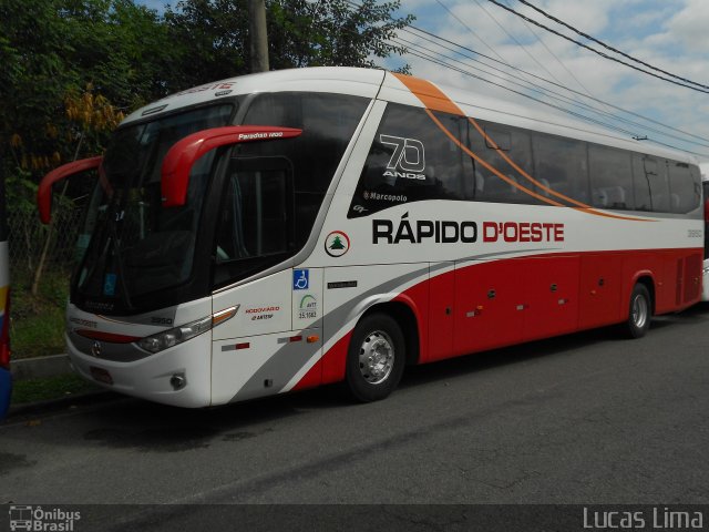 Rápido D´Oeste 3950 na cidade de Rio de Janeiro, Rio de Janeiro, Brasil, por Lucas Lima. Número da foto: #2005093.