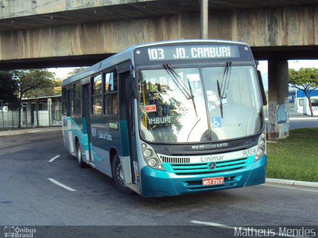 Unimar Transportes 9019 na cidade de Vitória, Espírito Santo, Brasil, por Matheus Mendes. ID da foto: 2005202.