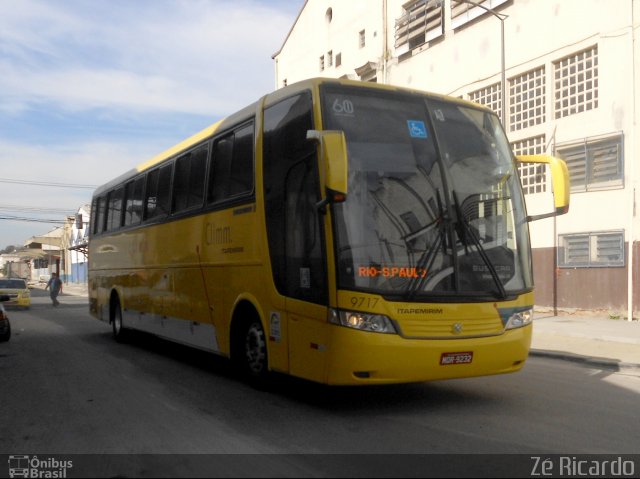 Viação Itapemirim 9717 na cidade de Rio de Janeiro, Rio de Janeiro, Brasil, por Zé Ricardo Reis. Número da foto: #2005788.