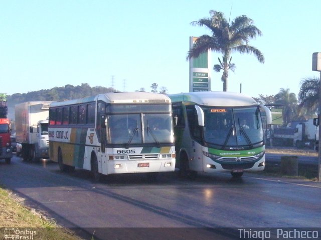 Empresa Gontijo de Transportes 8605 na cidade de Contagem, Minas Gerais, Brasil, por Thiago  Pacheco. ID da foto: 2006252.