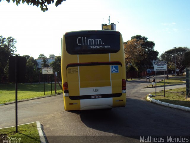 Viação Itapemirim 8501 na cidade de Vitória, Espírito Santo, Brasil, por Matheus Mendes. Número da foto: #2007194.
