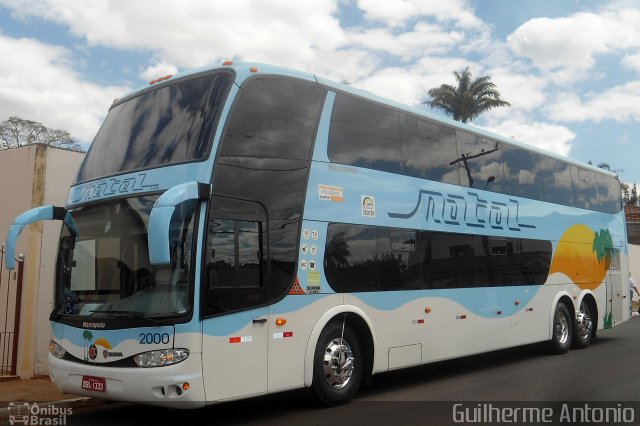 Transportadora Turística Natal 2000 na cidade de Araxá, Minas Gerais, Brasil, por Guilherme Antonio. Número da foto: #2008667.