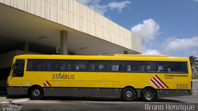 Viação Itapemirim 42039 na cidade de Caruaru, Pernambuco, Brasil, por Bruno Henrique de Oliveira Corderio. Número da foto: #2009131.