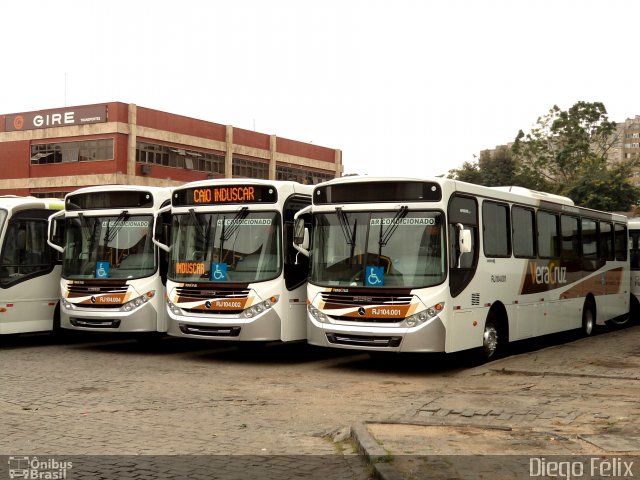 Auto Ônibus Vera Cruz RJ 104.001 na cidade de Duque de Caxias, Rio de Janeiro, Brasil, por Diego Félix de Araujo. Número da foto: #2008568.