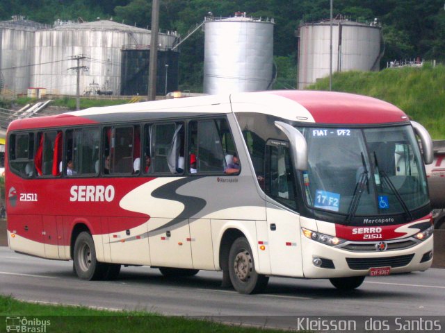 Viação Serro 21511 na cidade de Betim, Minas Gerais, Brasil, por Kleisson  dos Santos. Número da foto: #2008858.