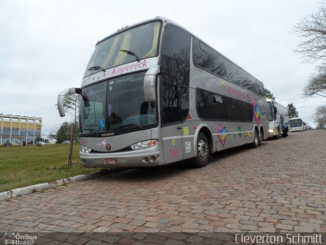 Kopereck Turismo 760 na cidade de Santa Maria, Rio Grande do Sul, Brasil, por Cleverton Schmitt. Número da foto: #2008365.