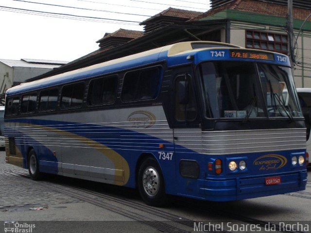 Expresso do Sul 7347 na cidade de Rio de Janeiro, Rio de Janeiro, Brasil, por Michel Soares da Rocha. Número da foto: #2007423.