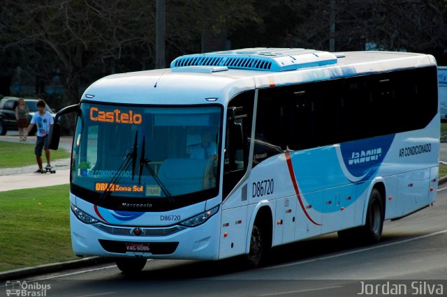 Auto Viação Jabour D86720 na cidade de Rio de Janeiro, Rio de Janeiro, Brasil, por Jordan dos Santos Silva. Número da foto: #2008633.