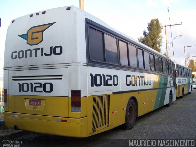 Empresa Gontijo de Transportes 10120 na cidade de Contagem, Minas Gerais, Brasil, por Maurício Nascimento. ID da foto: 2007298.