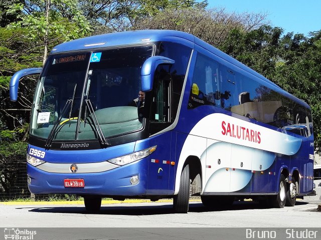 Viação Salutaris e Turismo 13969 na cidade de São Paulo, São Paulo, Brasil, por Bruno   Studer. Número da foto: #2008375.