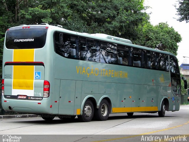 Viação Itapemirim 226 na cidade de São Paulo, São Paulo, Brasil, por Andrey Gustavo. Número da foto: #2008992.