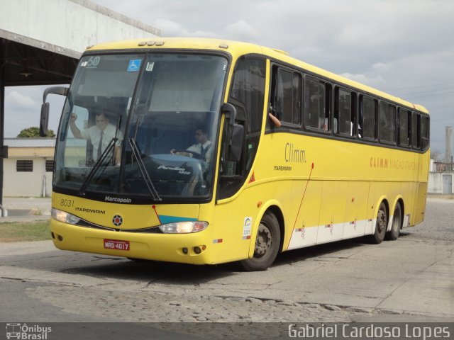 Viação Itapemirim 8031 na cidade de Campos dos Goytacazes, Rio de Janeiro, Brasil, por Gabriel Cardoso Lopes. Número da foto: #2007776.
