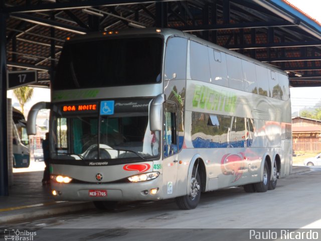 Eucatur - Empresa União Cascavel de Transportes e Turismo 4550 na cidade de Embu das Artes, São Paulo, Brasil, por Paulo Ricardo. Número da foto: #2007988.