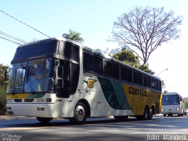 Empresa Gontijo de Transportes 5835 na cidade de Belo Horizonte, Minas Gerais, Brasil, por Júlio  Mandelli. ID da foto: 2010860.