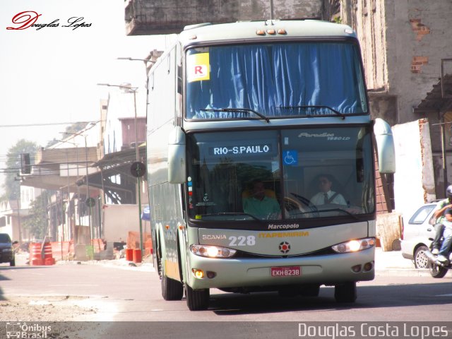 Viação Itapemirim 228 na cidade de Rio de Janeiro, Rio de Janeiro, Brasil, por Douglas Costa Lopes. ID da foto: 2011418.