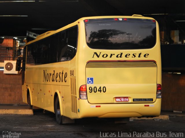 Viação Nordeste 9040 na cidade de João Pessoa, Paraíba, Brasil, por Lucas  Lima. Número da foto: #2009252.