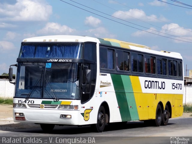 Empresa Gontijo de Transportes 15470 na cidade de Vitória da Conquista, Bahia, Brasil, por Rafael Caldas. ID da foto: 2010206.