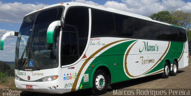 Manu's Turismo 2070 na cidade de Marau, Rio Grande do Sul, Brasil, por Marcos Rodrigues Pereira. Número da foto: #2009491.