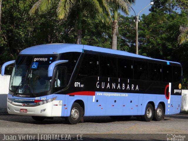 Expresso Guanabara 317 na cidade de Fortaleza, Ceará, Brasil, por João Victor. ID da foto: 2011415.