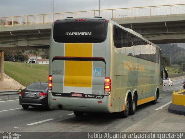 Viação Itapemirim 226 na cidade de Aparecida, São Paulo, Brasil, por Fabio Alcantara. Número da foto: #2010987.