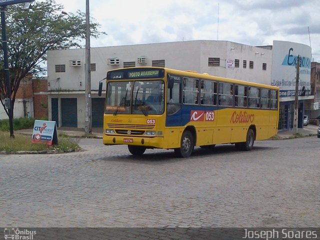 Coletivo Transportes 053 na cidade de Caruaru, Pernambuco, Brasil, por Joseph Soares. Número da foto: #2010163.
