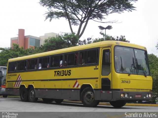 Viação Itapemirim 30143 na cidade de São Paulo, São Paulo, Brasil, por Sandro Alves. Número da foto: #2009922.