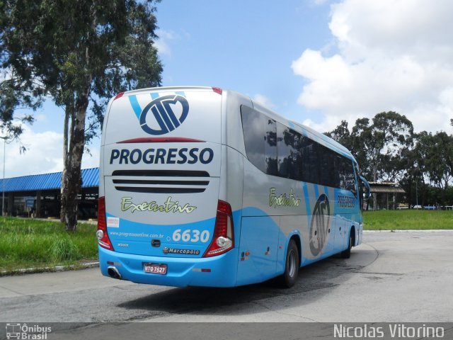 Auto Viação Progresso 6630 na cidade de Natal, Rio Grande do Norte, Brasil, por Nícolas Vitorino Lopes. Número da foto: #2009551.
