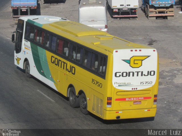 Empresa Gontijo de Transportes 15750 na cidade de Belo Horizonte, Minas Gerais, Brasil, por Marcel  Sales. ID da foto: 2009950.