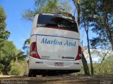 Marlim Azul Turismo 7015 na cidade de Santa Teresa, Espírito Santo, Brasil, por Maykon Rocha. ID da foto: :id.