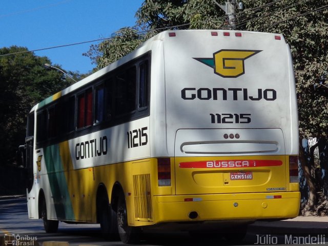 Empresa Gontijo de Transportes 11215 na cidade de Belo Horizonte, Minas Gerais, Brasil, por Júlio  Mandelli. Número da foto: #2013346.