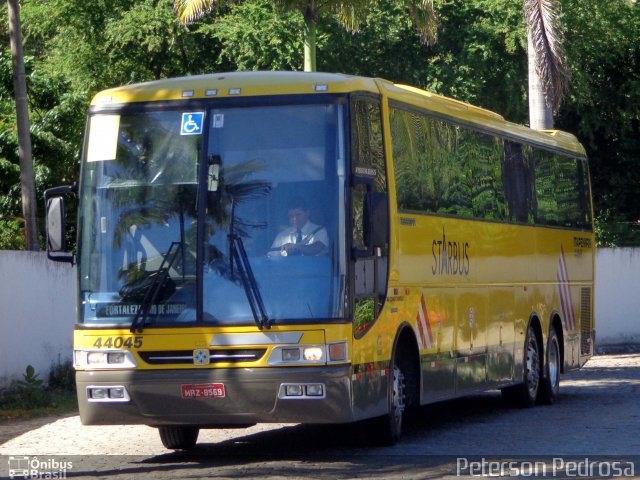 Viação Itapemirim 44045 na cidade de Fortaleza, Ceará, Brasil, por Peterson Pedrosa. Número da foto: #2011802.